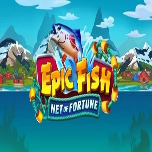 Logo of Epic Fish Net of Fortune from Quickspin at Clover Casino
